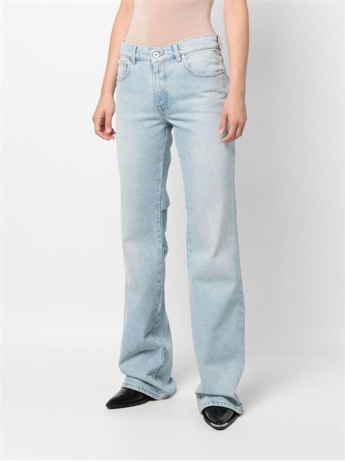 Bleach Baby flared jeans OFF WHITE | OWYA047F22DEN0014000